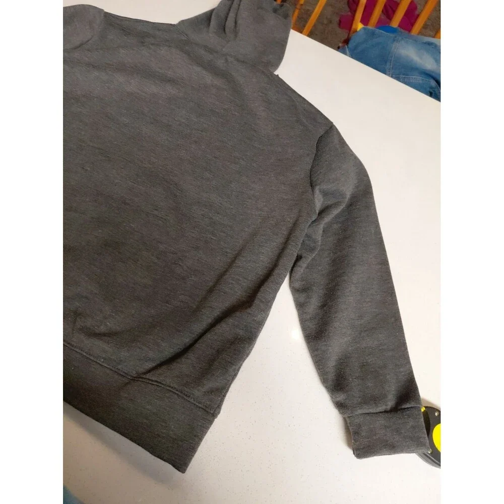American Legends Sweatshirt Men’s XL Gray Hooded Faith Family Flag Freedom